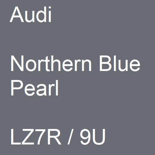 Audi, Northern Blue Pearl, LZ7R / 9U.